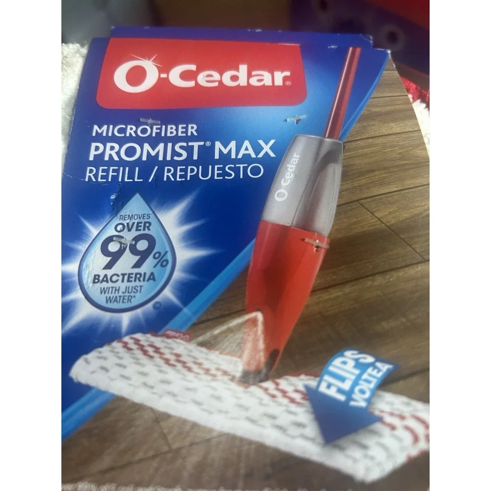 O-Cedar ProMist MAX Microfiber Spray Mop Refill NIP